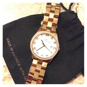 Gold Marc Jacobs watch